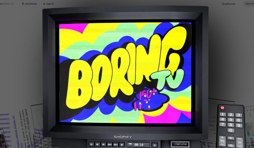 shopify boring