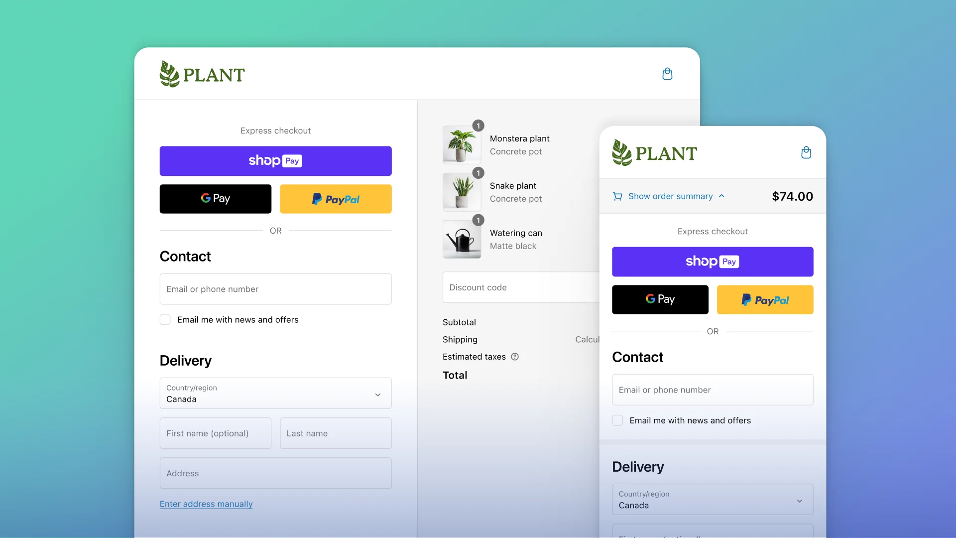 shopify checkout oldala